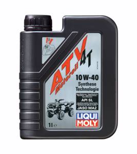 Моторное масло для 4-тактных Мотоциклов ATV 4T Motoroil SAE 10w40, 1л